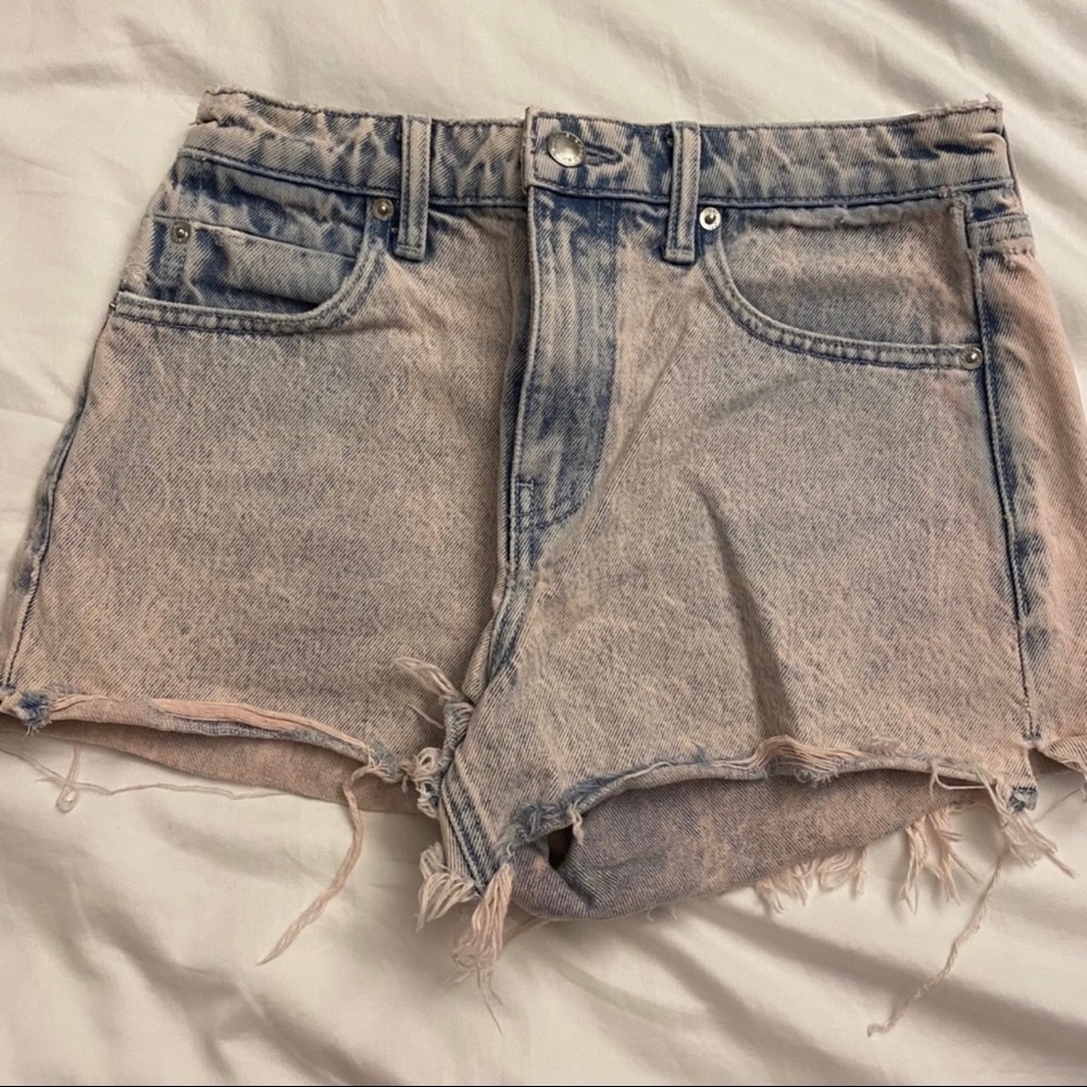 Alexander Wang Pink Fade “Bite” short